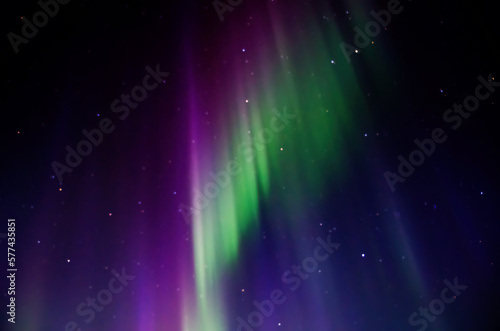 Northern light, abstract natural background In north of Sweden.