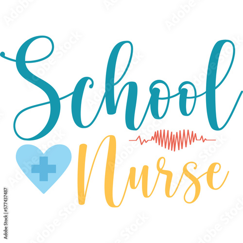 SCHOOL NURSE SVG DISIGEN