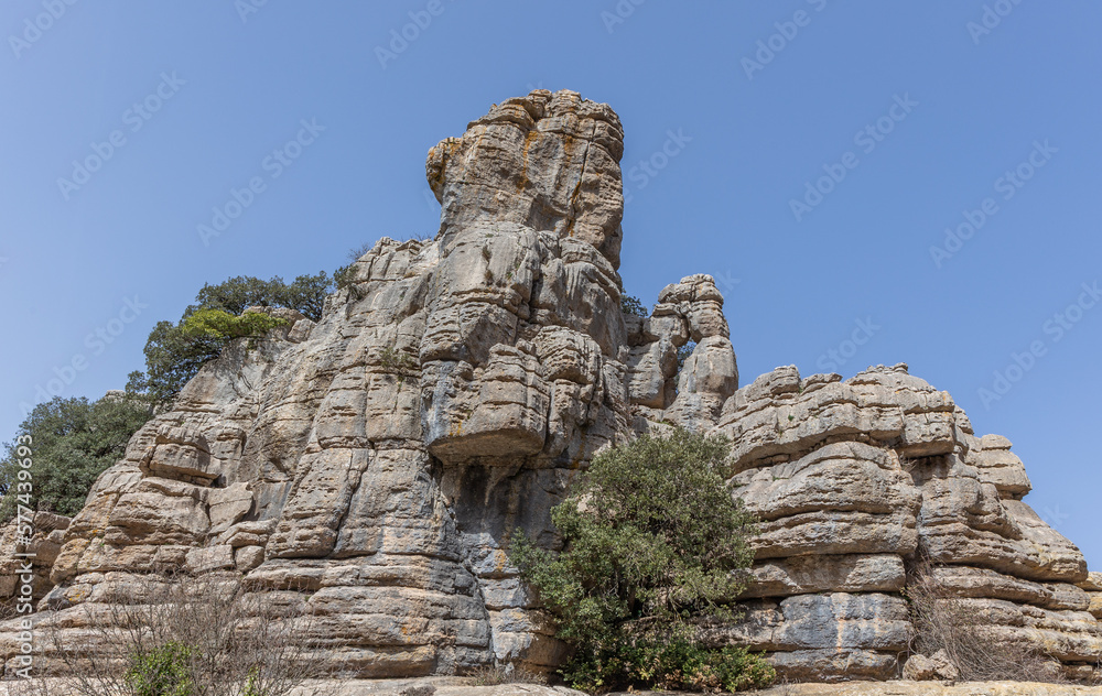 El Torcal, Naturschutzgebiet in  Andalusien, Spanien
