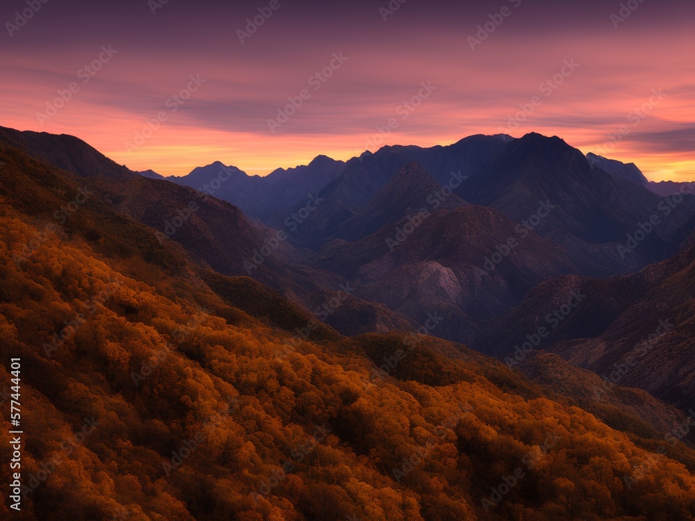 mogotes sunset valley landscape mountain spark