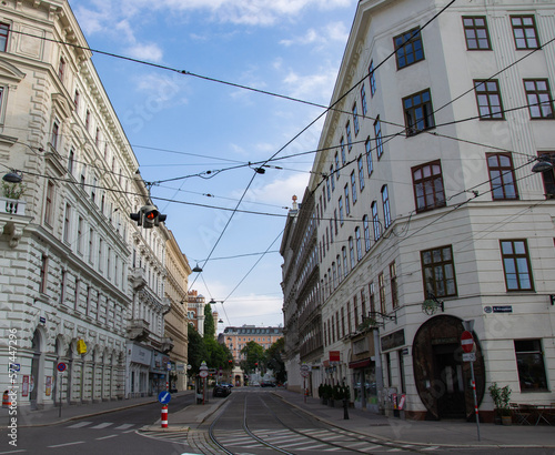 Photography Facade of buildings in Vienna