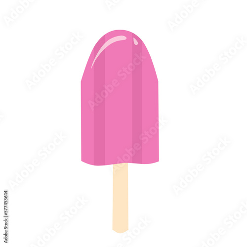 Ice cream illustration, dessert clipart, popsicle, ice cream scoop,  © DesignNFMR