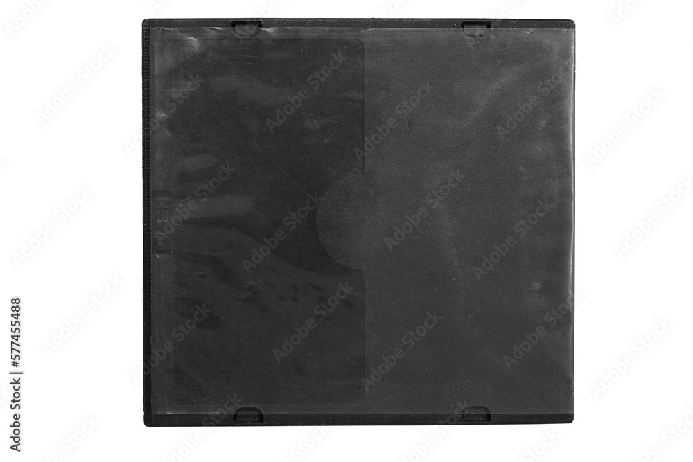 Fototapeta premium cd music case isolated retro cover album