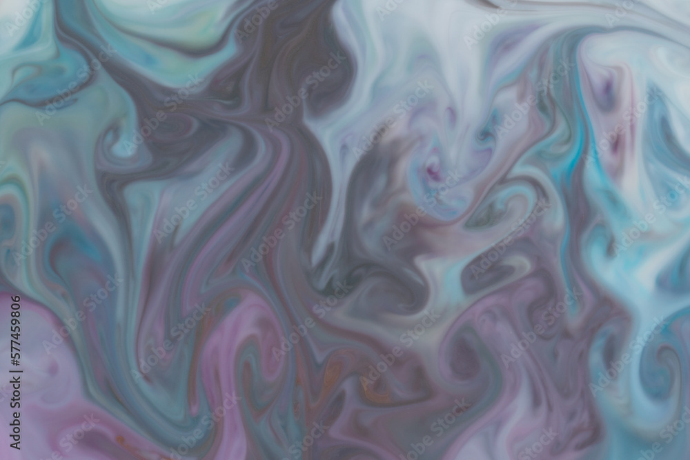 Abstract flow of liquid paints in mix Abstract flow of liquid paints in mix