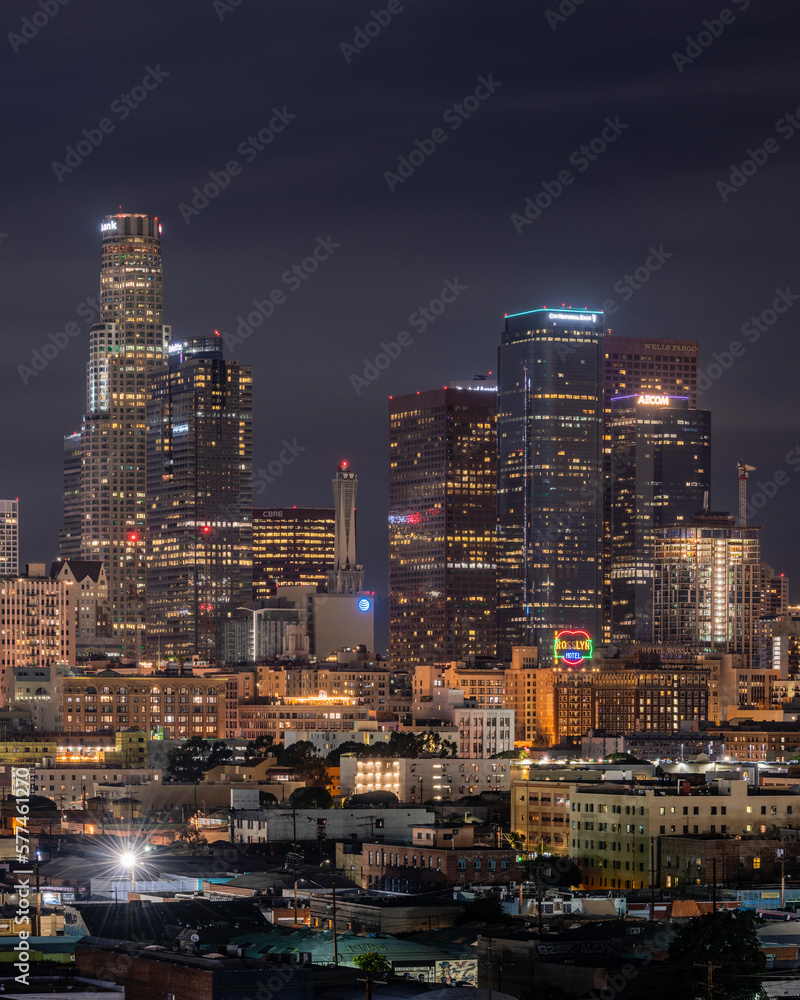 Los Angeles City At Night