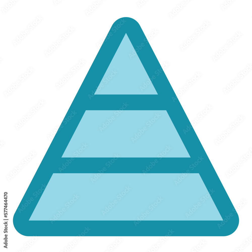 pyramid icon for illustration pyramid icon for illustration