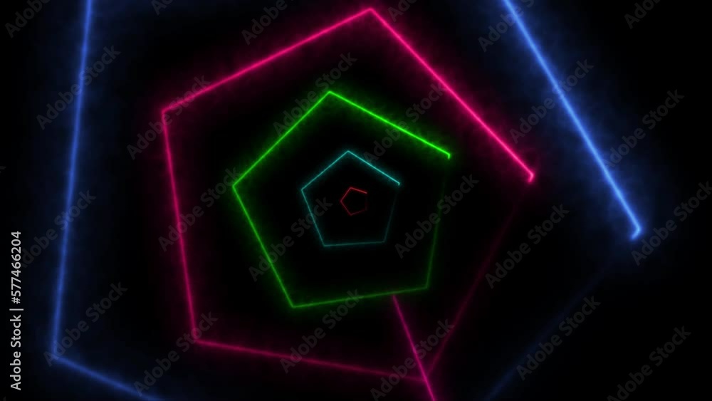 abstract colorful clean tunnel looping animation background abstract colorful clean tunnel looping animation background