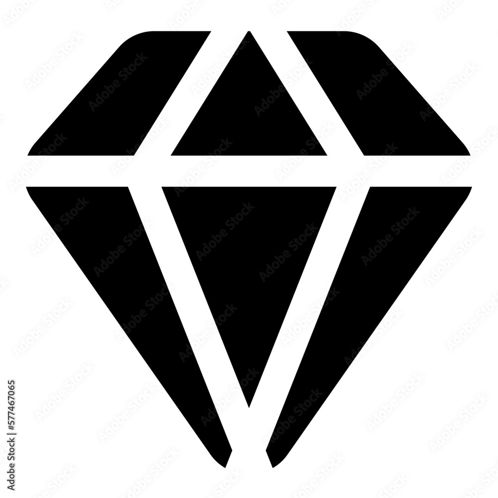 diamond icon for illustration diamond icon for illustration