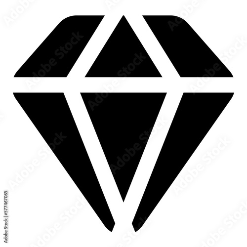 diamond icon for illustration