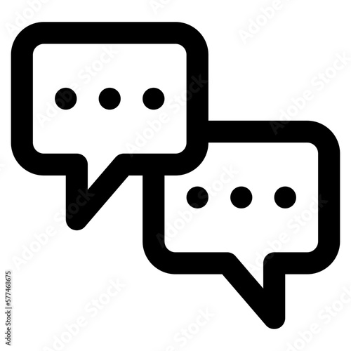 chat icon for illustration