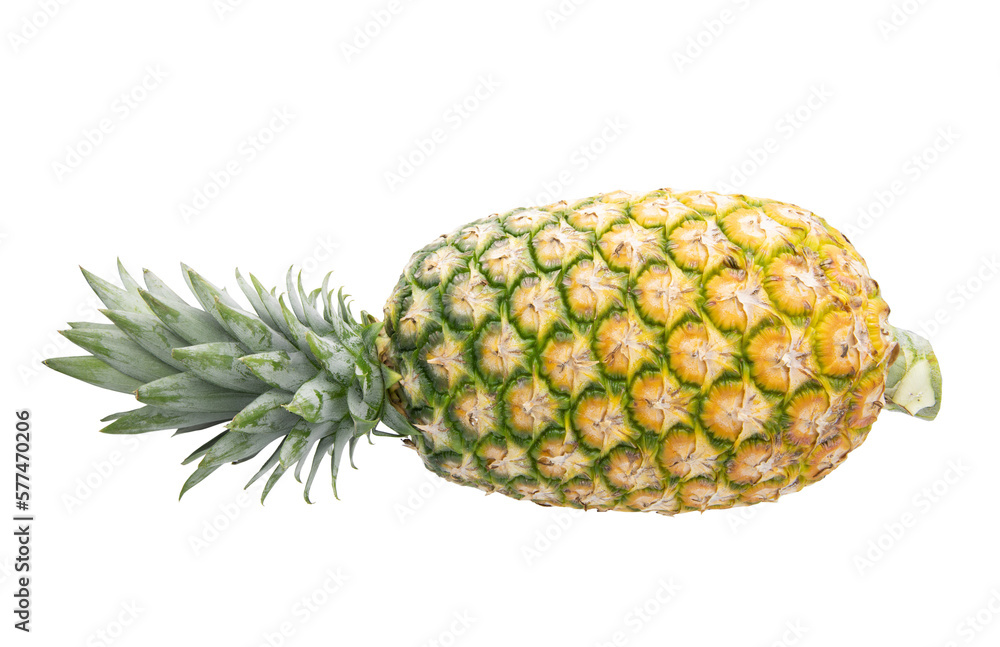 Pineapple fruit on transparent background png file. Pineapple fruit on transparent background png file.