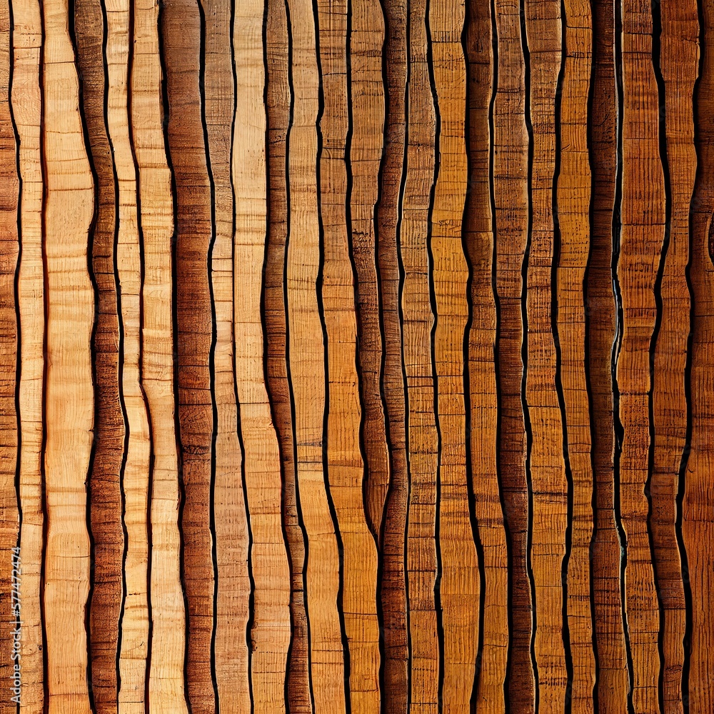 Fototapeta premium Wood plank texture created with Generative AI