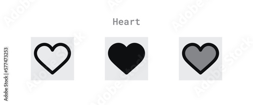 Heart Icons Sheet