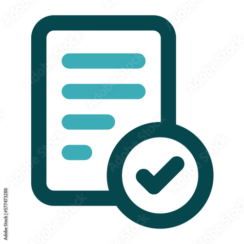 contract icon for illustration