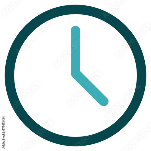 clock icon for illustration