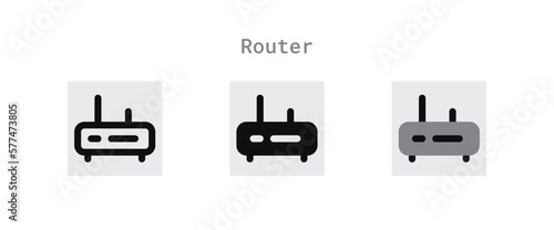 Router Icons Sheet