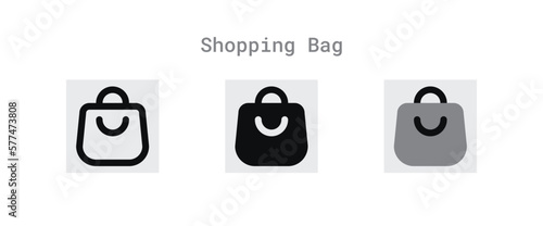 Shopping Bag Icons Sheet