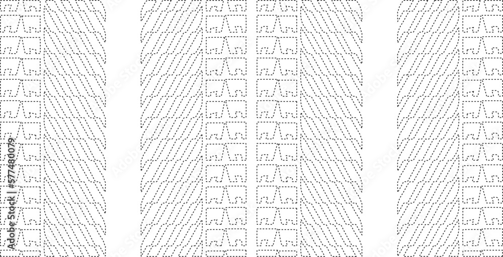 Simple curved line design.Abstract geometric black and white pattern for web page, textures, card, poster, fabric, textile.dot patterns. Simple curved line design.Abstract geometric black and white pattern for web page, textures, card, poster, fabric, textile.dot patterns.