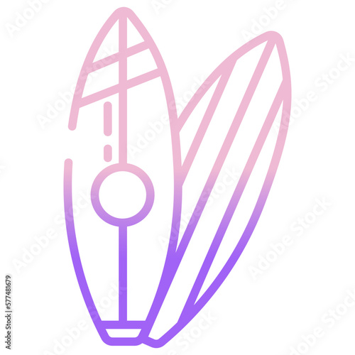 Surfboard icon