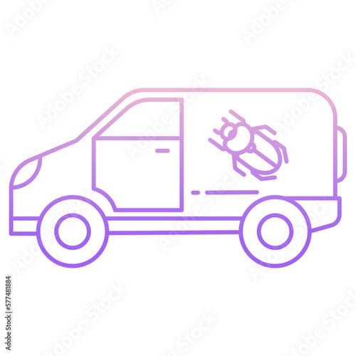 Pest vehicle icon