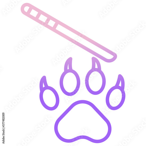 Nail trimmer icon