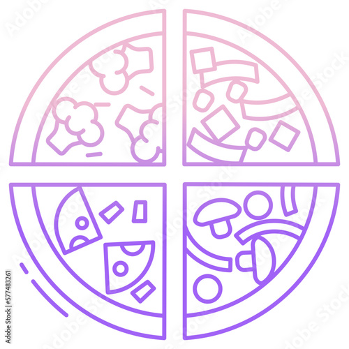 pepperoni pizza icon