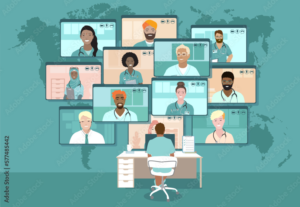 Global Doctors web conference, Emergency medical crisis video call