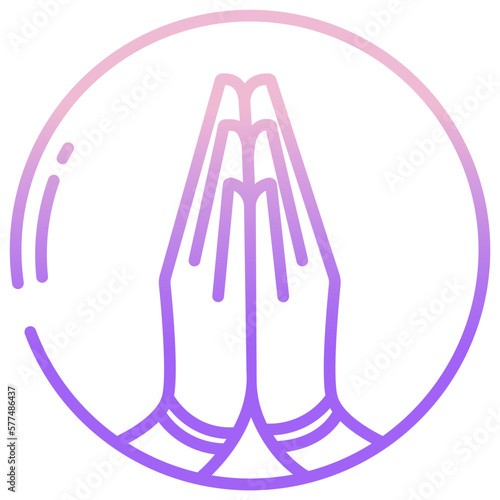 Namaste icon