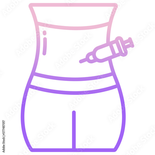 IVF injection icon