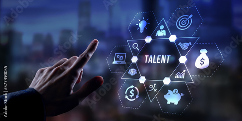 Tableau sur toile Internet, business, Technology and network concept