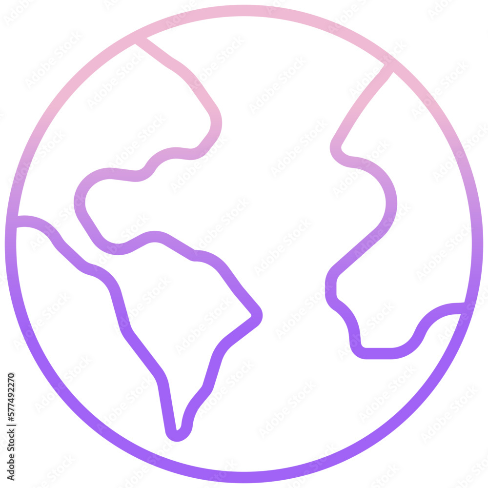 Obraz premium Earth icon