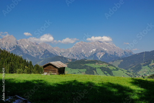 swiss mountain landscape