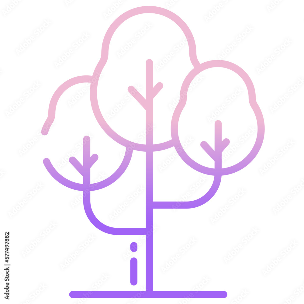 Obraz premium Tree icon