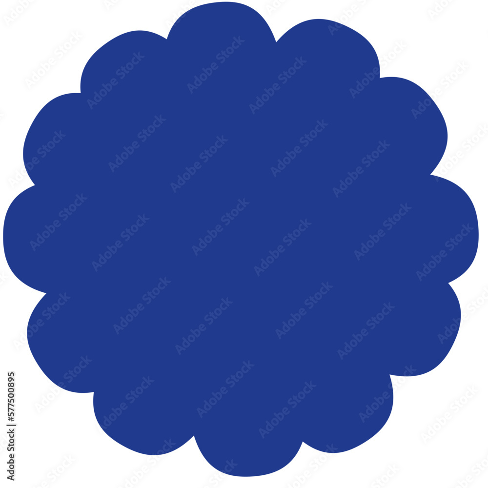 Flower Shape flat illustration Flower Shape flat illustration