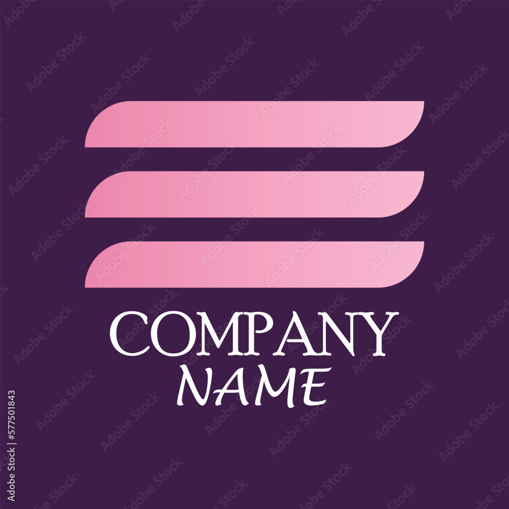 Universal logo for company design. Vector illustration