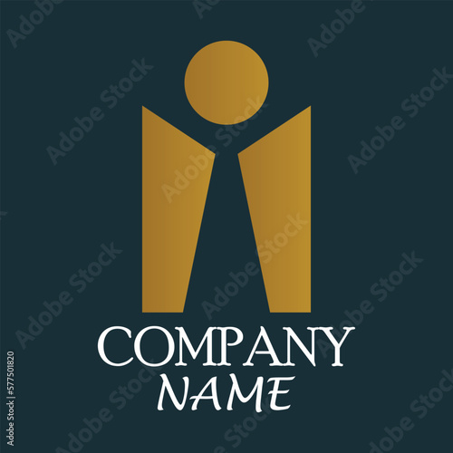 Obraz na płótnie Universal logo for company design. Vector illustration w salonie