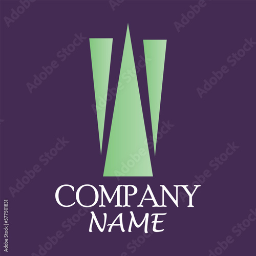 Obraz na płótnie Universal logo for company design. Vector illustration w salonie