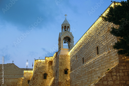 Nativity church in the West Bank, Bethlehem, Palestine / February 20, 2020