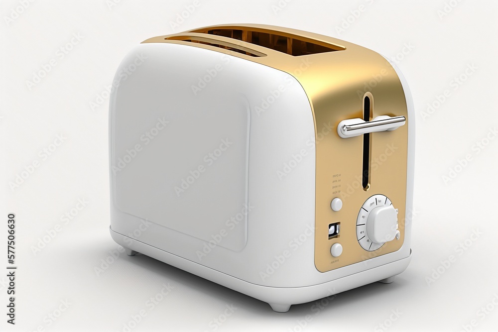 Isolate Toaster on White Background Isolate Toaster on White Background