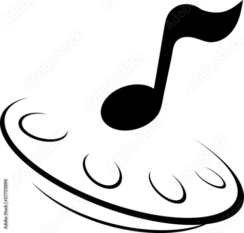 Handpan symbol design