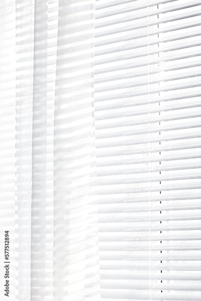 Window. Jalousie. Curtains. Vertical clean background Window. Jalousie. Curtains. Vertical clean background