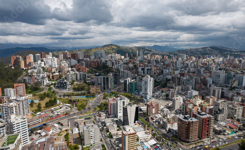Fotografía de Dron Quito, Ecuador Sector Norte de la Ciudad con vista al sector de la González Suárez 