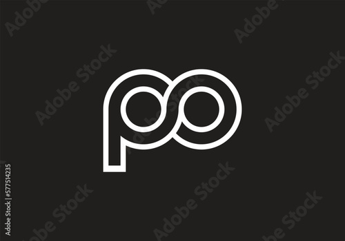 this is a letter po logo design for your business