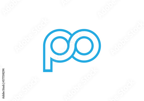 this is a letter po logo design for your business