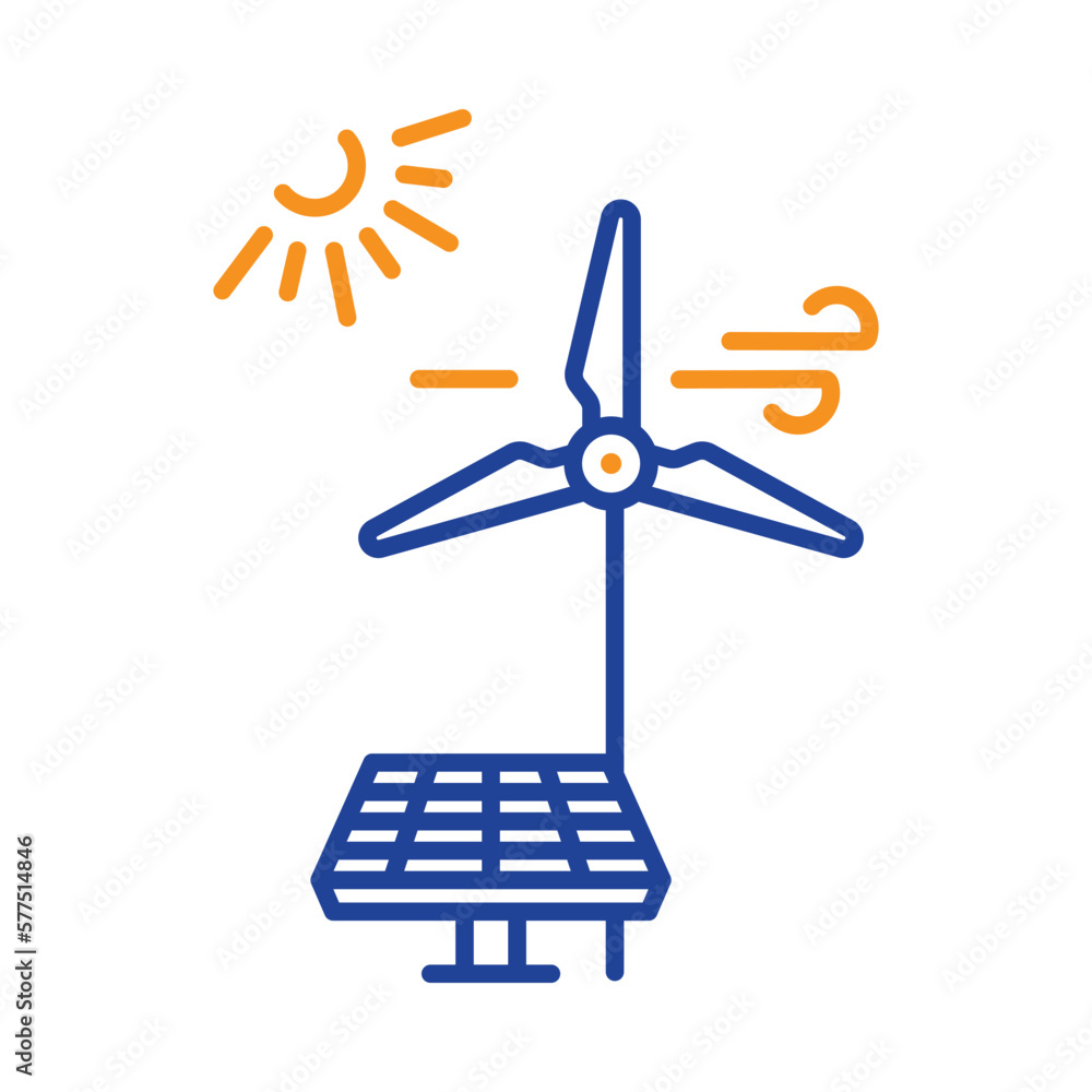 turbine, wind power renewable power energy icon turbine, wind power renewable power energy icon
