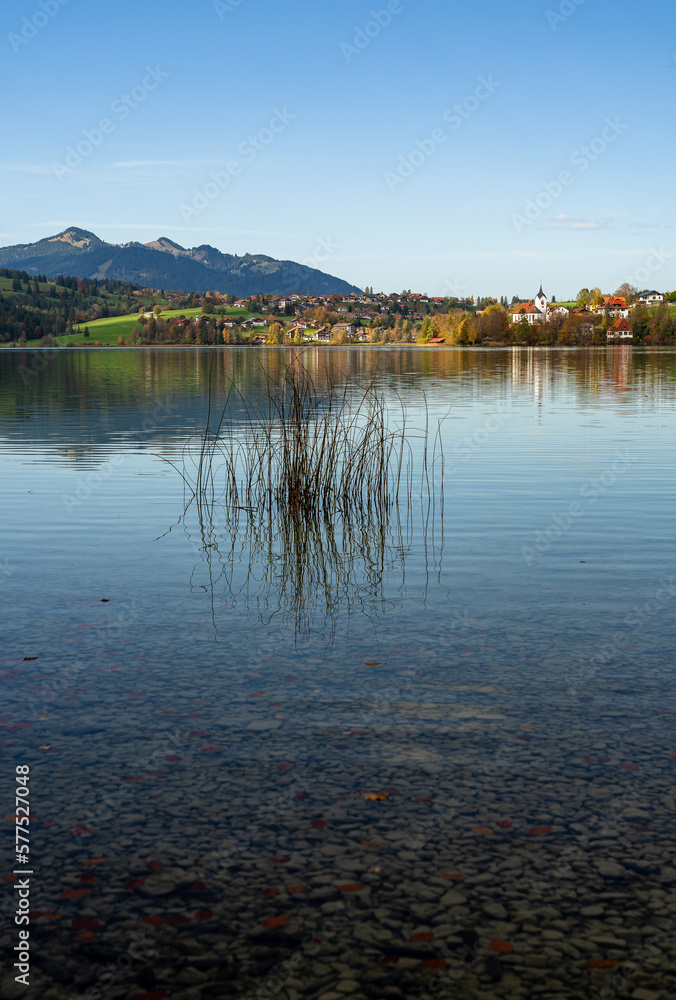 Obraz premium Weißensee bei Füssen 3