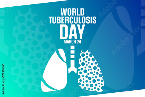 World Tuberculosis Day. March 24. Vector illustration. Holiday poster.