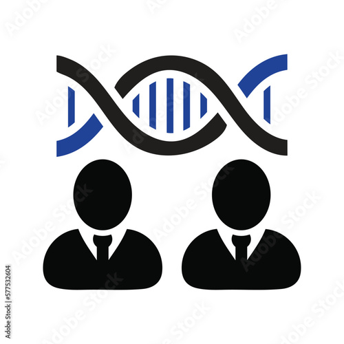 genetic DNA icon