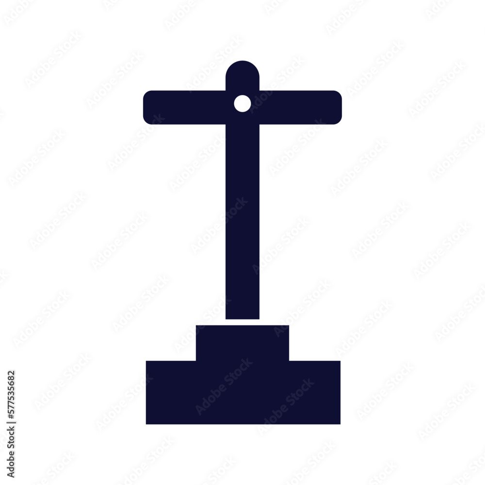 Halloween cross icon Halloween cross icon