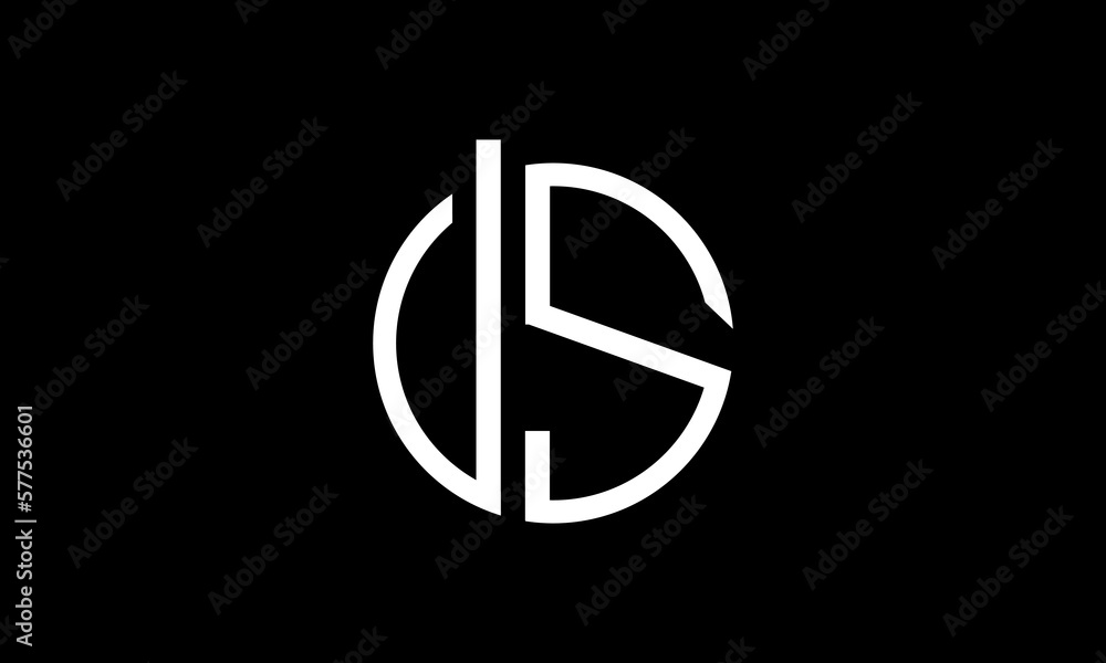 initial S design logo template initial S design logo template